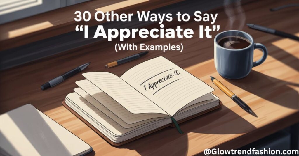 30 Other Ways to Say I Appreciate It (With Examples)