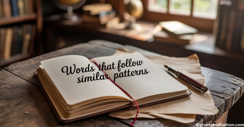 Words That Follow Similar Patterns