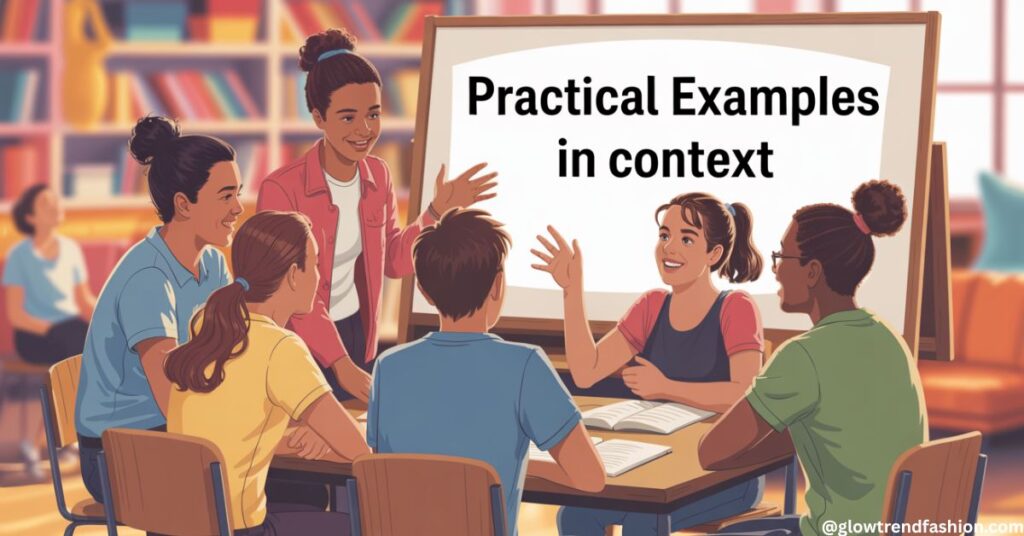 Practical Examples in Context