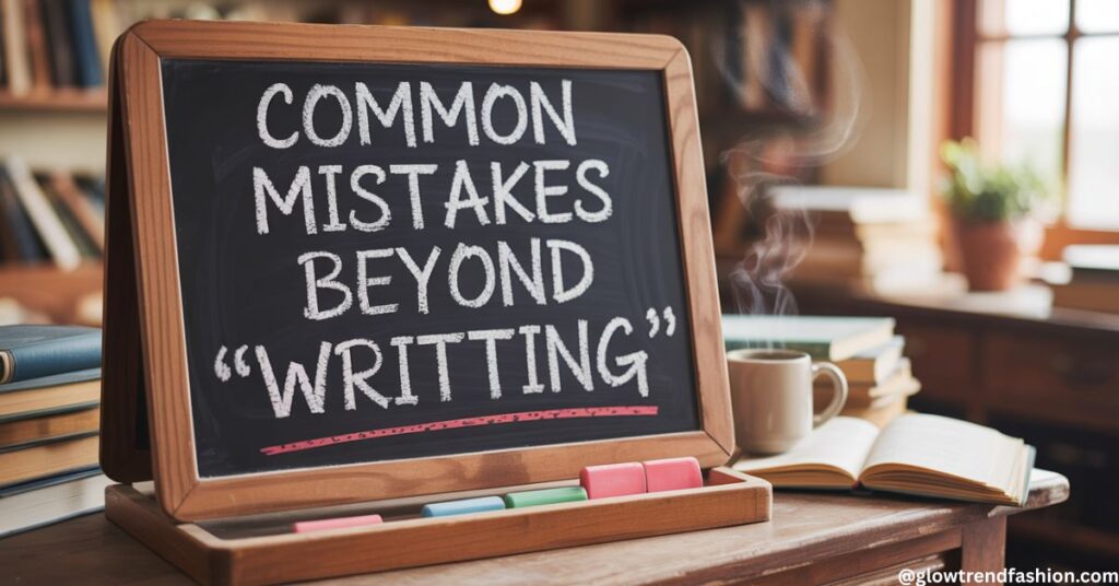 Common Mistakes Beyond "Writting"