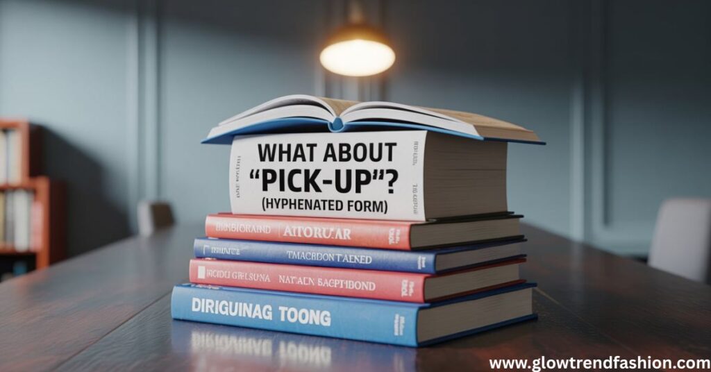 What About “Pick-Up”? (Hyphenated Form)